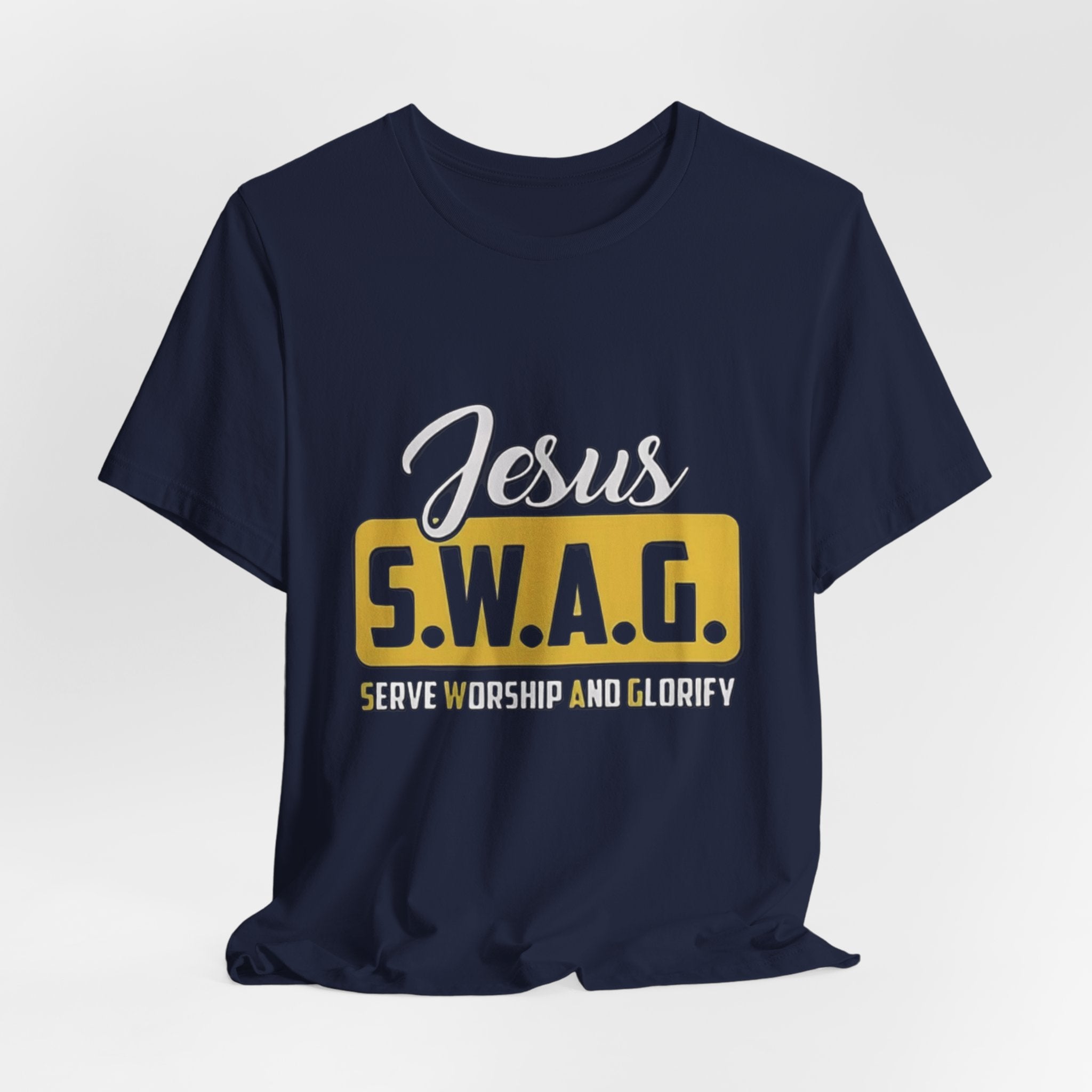 Jesus S.W.A.G. T-Shirt — Serve Worship And Glorify Christian Tee