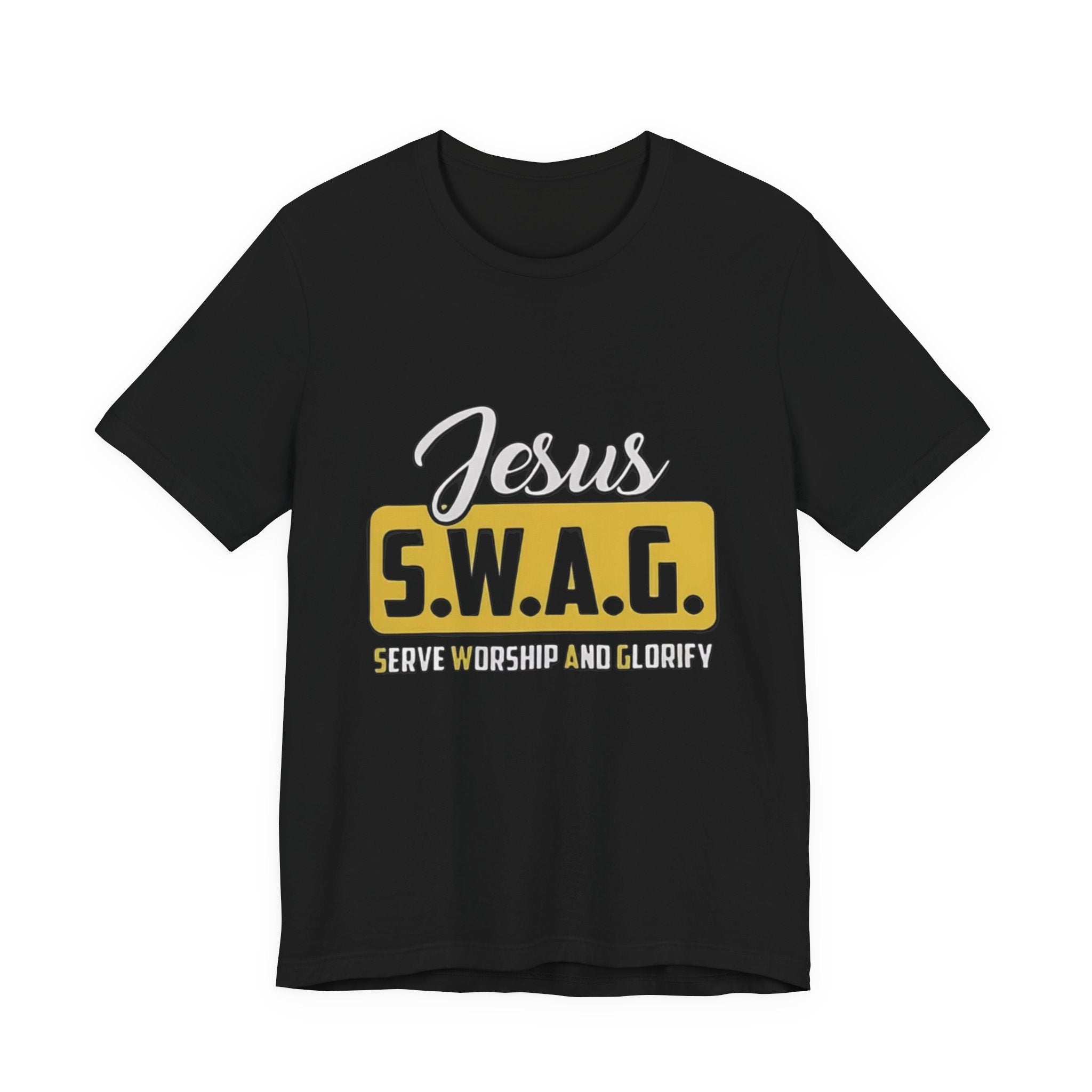 Jesus S.W.A.G. T-Shirt — Serve Worship And Glorify Christian Tee
