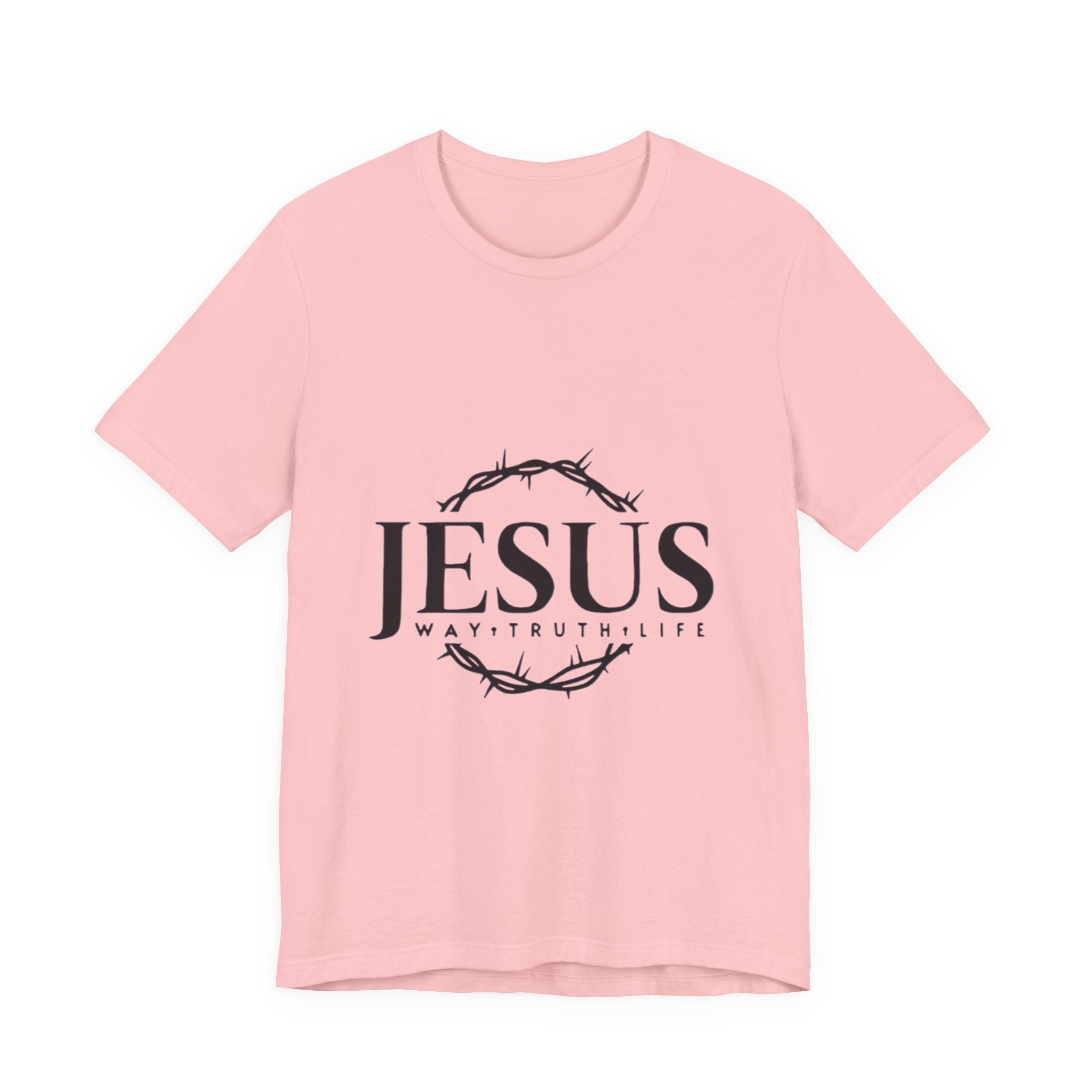 Jesus Crown of Thorns T‑Shirt — JESUS Way • Truth • Life Faith Tee